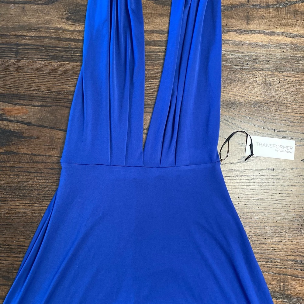 Transformer dress with tag